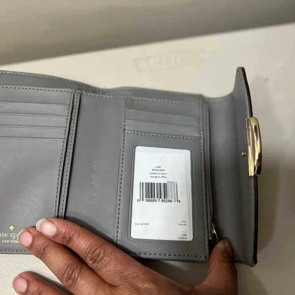(A11) Kate Spade Callie Mulberry Street Wallet - Picture 3 of 5